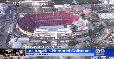 la memorial coliseum cbs los angeles