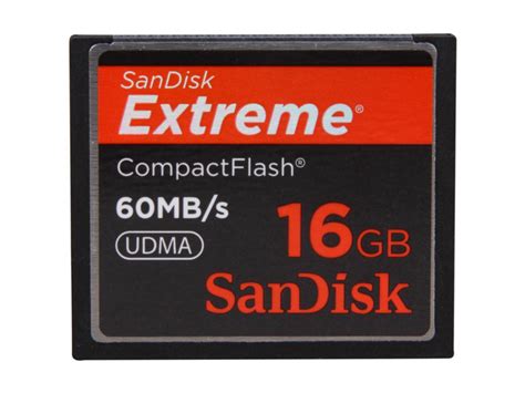 Sandisk Extreme Gb Compact Flash Cf Flash Card Model Sdcfx G A