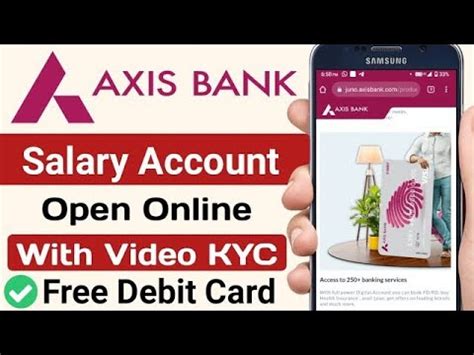 Axis Bank Salary Account Open Online Latest Process Axis Bank Salary