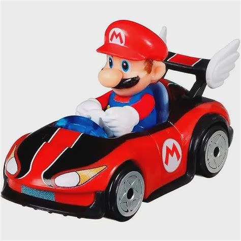Carrinho Hot Wheels Mario Kart Mario Wild Wing GBG GRN Mattel em Promoção na Americanas