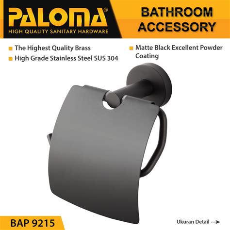 Promo Paloma Bap Tempat Tissue Toilet Holder Tisu Gulung Roll Wc