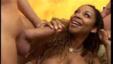 Nice Curvy Ebony Fuck In Two Big White Dicks TNAFlix Porn Videos