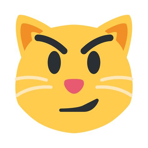 😼 Cat With Wry Smile Emoji - What Emoji 🧐