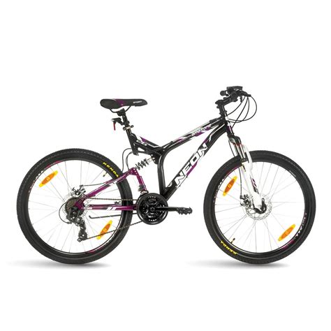Велосипед Neon Bike MTB 26" AMAZON V1, Механична дискова спирачка - eMAG.bg