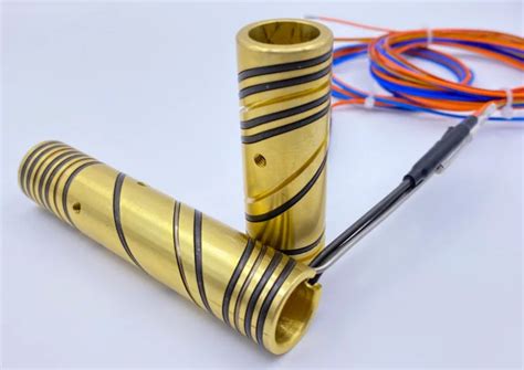 Industrial Spring Nozzle Brass Hot Runner Nozzle Electric Coil Heater For Injection Machine