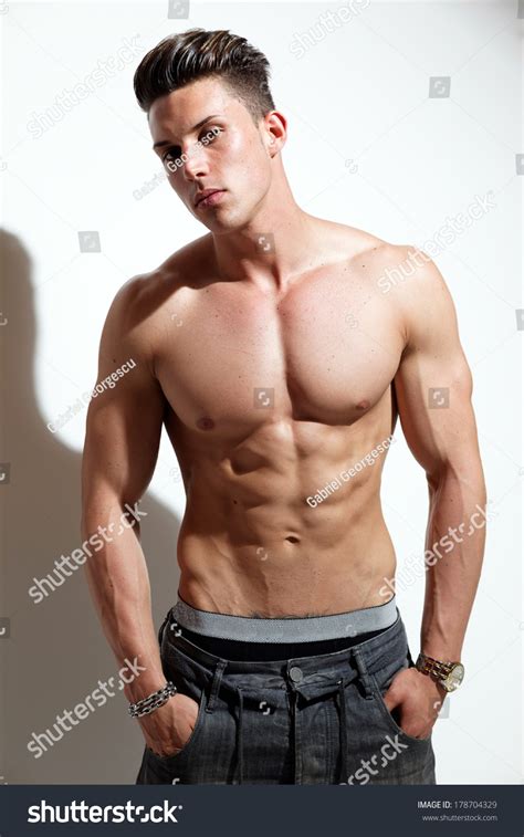 Sexy Fashion Portrait Hot Male Model Stock Photo Shutterstock