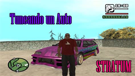 Tuneando Un Stratum Gta San Andreas Wheel Arch Angels Youtube