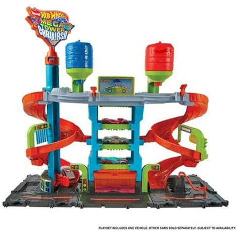 V S Rl S Mattel City Mega Aut Mos J T Kszett Hdp Hot Wheels Rak Sszehasonl T Sa City