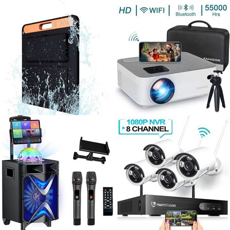 Pallet 65 Pcs Projector Speakers Security And Surveillance