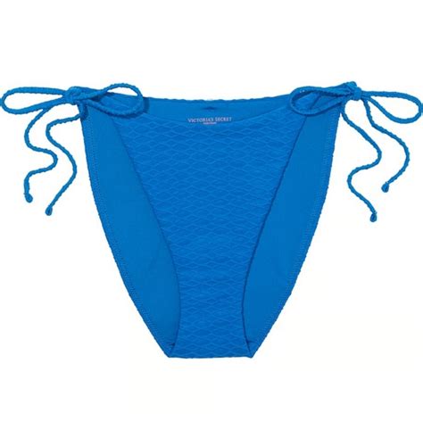 Victoria S Secret Swim Victorias Secret Mix Match Twist Side Tie Cheeky Bikini Bottoms Sz