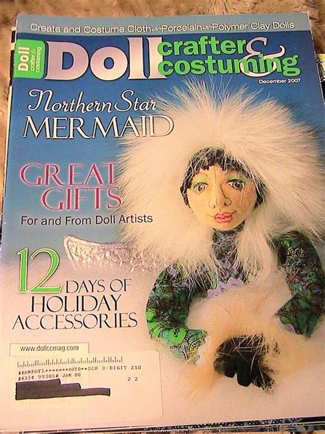 Doll Crafter Costuming December Magazinepatternscloth Porcelain