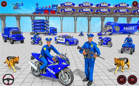 Police Car Transport Games Police Cargo Transport Game Grand Police