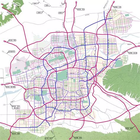 西安五环规划西安四环2030年大西安规划图大山谷图库