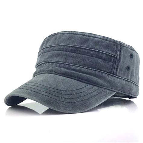 Herren Armee Militär Kadett Baseball Cap Feldmütze Hut Cuba Uniform