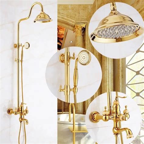 Luxury Brand Full Copper Hot And Cold Bathroom Shower Mixer