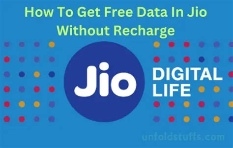 How To Get Free Data In Jio Without Recharge