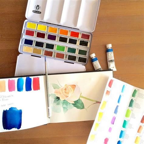 Какие краски акварельные лучше. Блог школы рисования