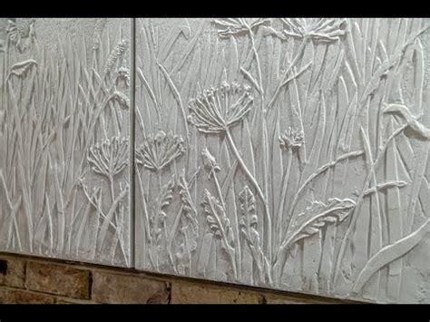 Мастер-класс "Гипсовый барельеф". - YouTube