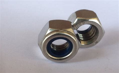 Hexagonal Nylock Hex Nuts Size Mm To Mm At Rs Piece In