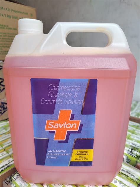 Savlon Antiseptic Liquid 5 Liter At Rs 1170 Bottle Savlon Antiseptic