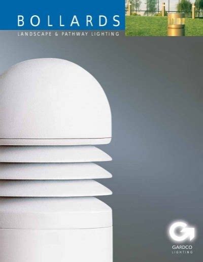 bollard brochure gardco lighting
