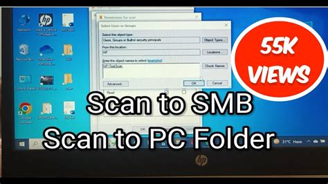 Bizhub Network SMB Scanning Windows 10 Scan To Folder Konica Minolta