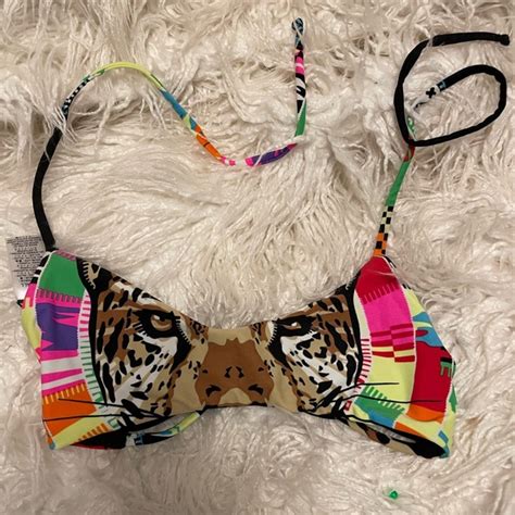 Mara Hoffman Swim Mara Hoffman Jaguar Bikini Top Reversible Poshmark