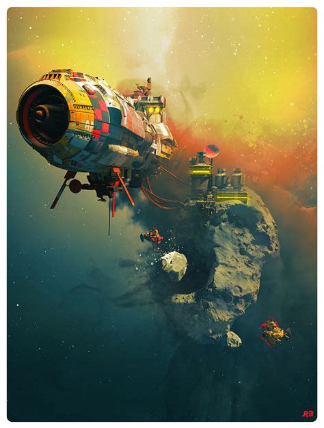 Pascal Blanch On Avec Images Illustration D Espace Sci Fi