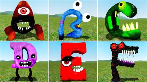 SCARY LETTERS From ALPHABET LORE In Garry S Mod YouTube