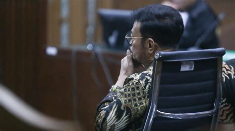 SYL Dituntut 12 Tahun Penjara Di Kasus Korupsi Kementan Vlix Id