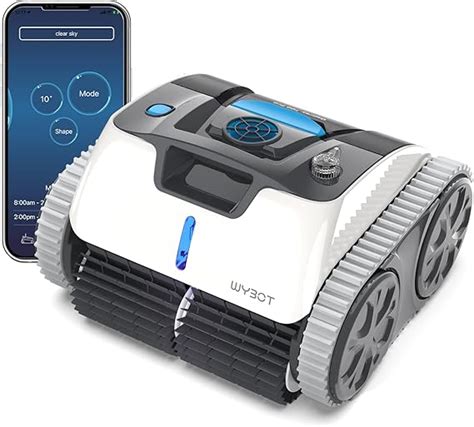 WYBOT Robot Nettoyeur De Piscine Innovant Sans Fil Avec Application