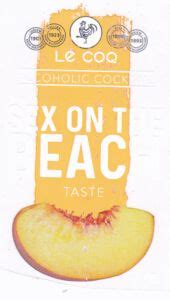 Drink Label Sex On The Beach A Le Coq AS EstoniaCol EE CIDER 000041