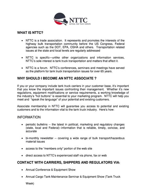 Fillable Online What Is Nttc Fax Email Print Pdffiller
