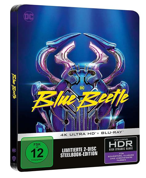 Blue Beetle Un Steelbook 4K MAJ Visuel FR Steelbookpro L