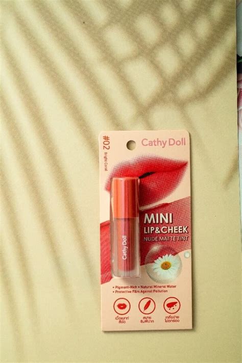 Cathy Doll Mini Lip And Cheek Nude Matte Tint Miss Nat Jo