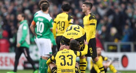 Dortmund a Werder Bremen çelmesi TRT Spor