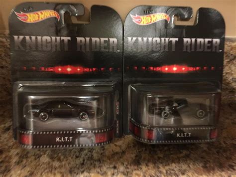 Lot Hot Wheels Knight Rider K I T T Mattel Retro Entertainment Real Riders