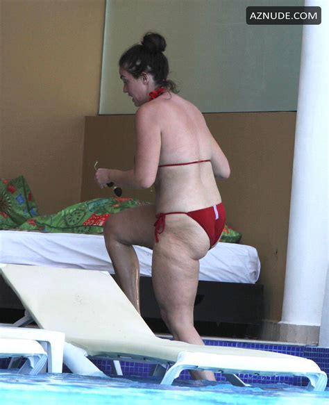 Vicky Pattison Sexy In A Red Bikini In Tulum Mexico Aznude