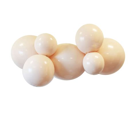 PartyAire Reusable Linked Inflatable PVC Balloons Nude Air Filled Party City