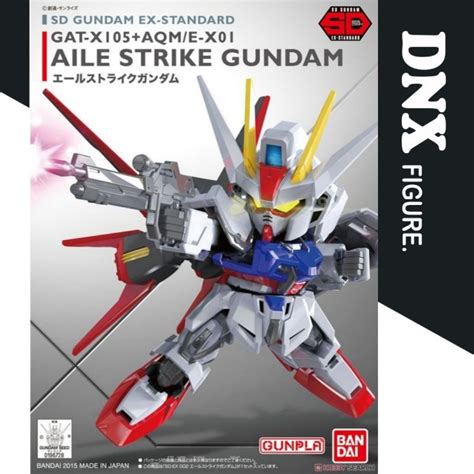 Mô hình lắp ráp SD Gundam GAT-X105+AQM/E-X01 Aile Strike Gundam Ex ...