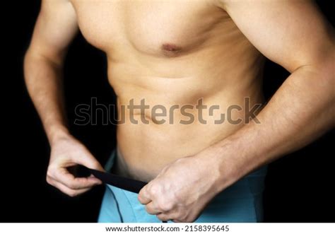 Muscular Man Underpants Naked Torso Concept Stock Photo Shutterstock