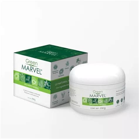 Green Marvel Crema Para Dolor Muscular Articulaciones Ml