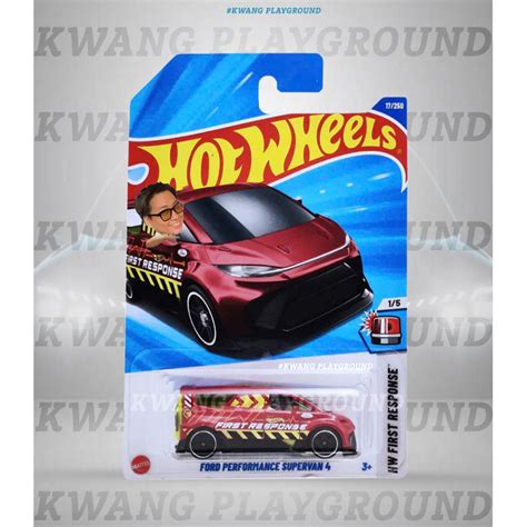 Hot Wheels Basic Ford Performance Supervan Treasure Hunt Case A Shopee Malaysia