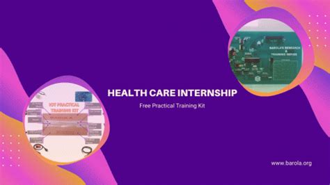 healthcare internship barola technologies internship