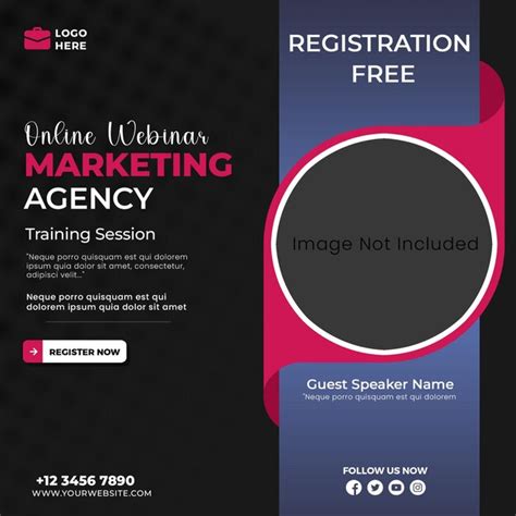 premium psd marketing ads template