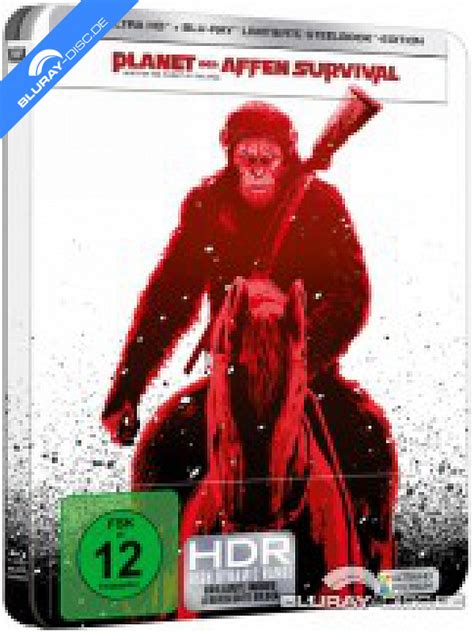 Planet Der Affen Survival 4K Limited Steelbook Edition 4K UHD Blu