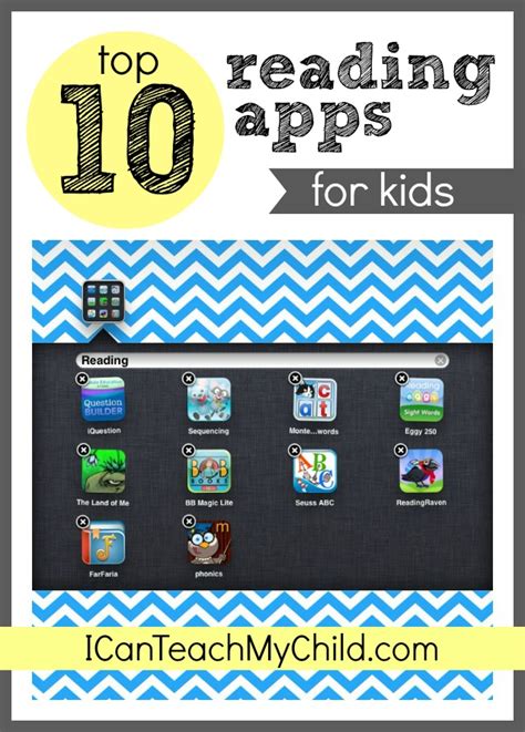 Top 10 Reading Apps For Kids I Can Teach My Child