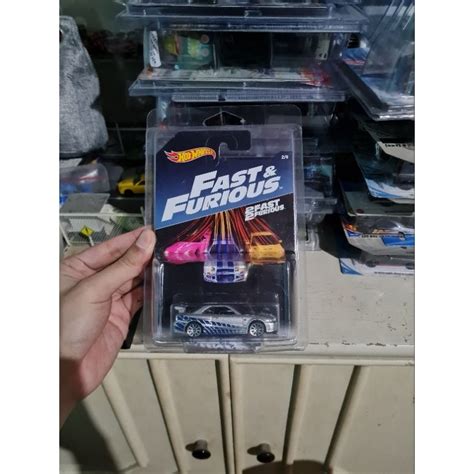 Jual Hot Wheels Hotwheels Nissan Skyline Gtr R Fast Furious Silver Spoiler Free Protector