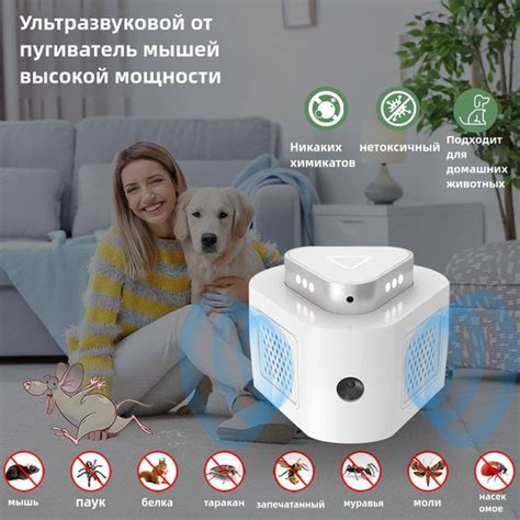 Ультразвук средство от крыс от комаров круговой обзор на 360 градусов ...