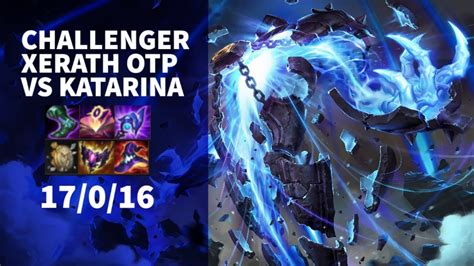 Challenger Xerath Otp Vs Katarina MID POV And Commentary VOD From